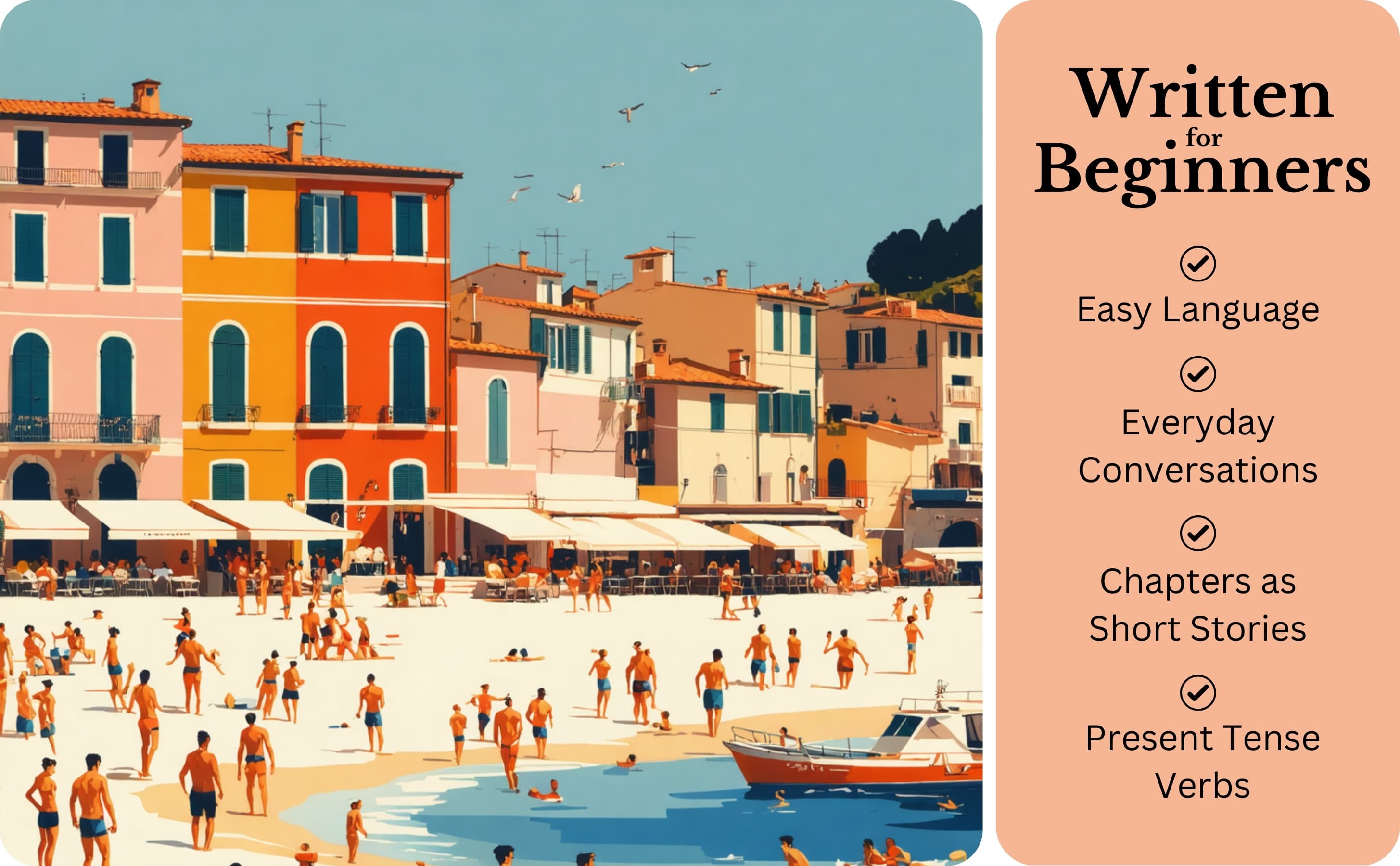 Seconda Casa - Easy Italian for Living Like a Local Book Cover